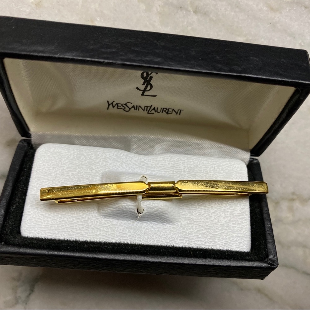 YSL Saint Laurent Tie Bar